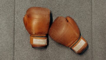 Leather Boxing Gloves