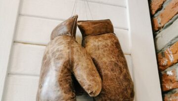 Leather Boxing Gloves